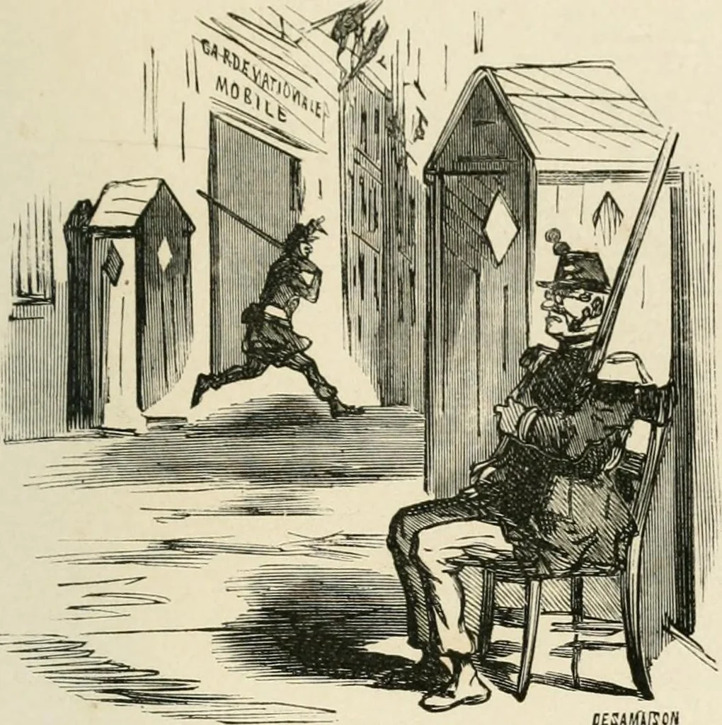 An illustration from Cham, 1853, leaf 206