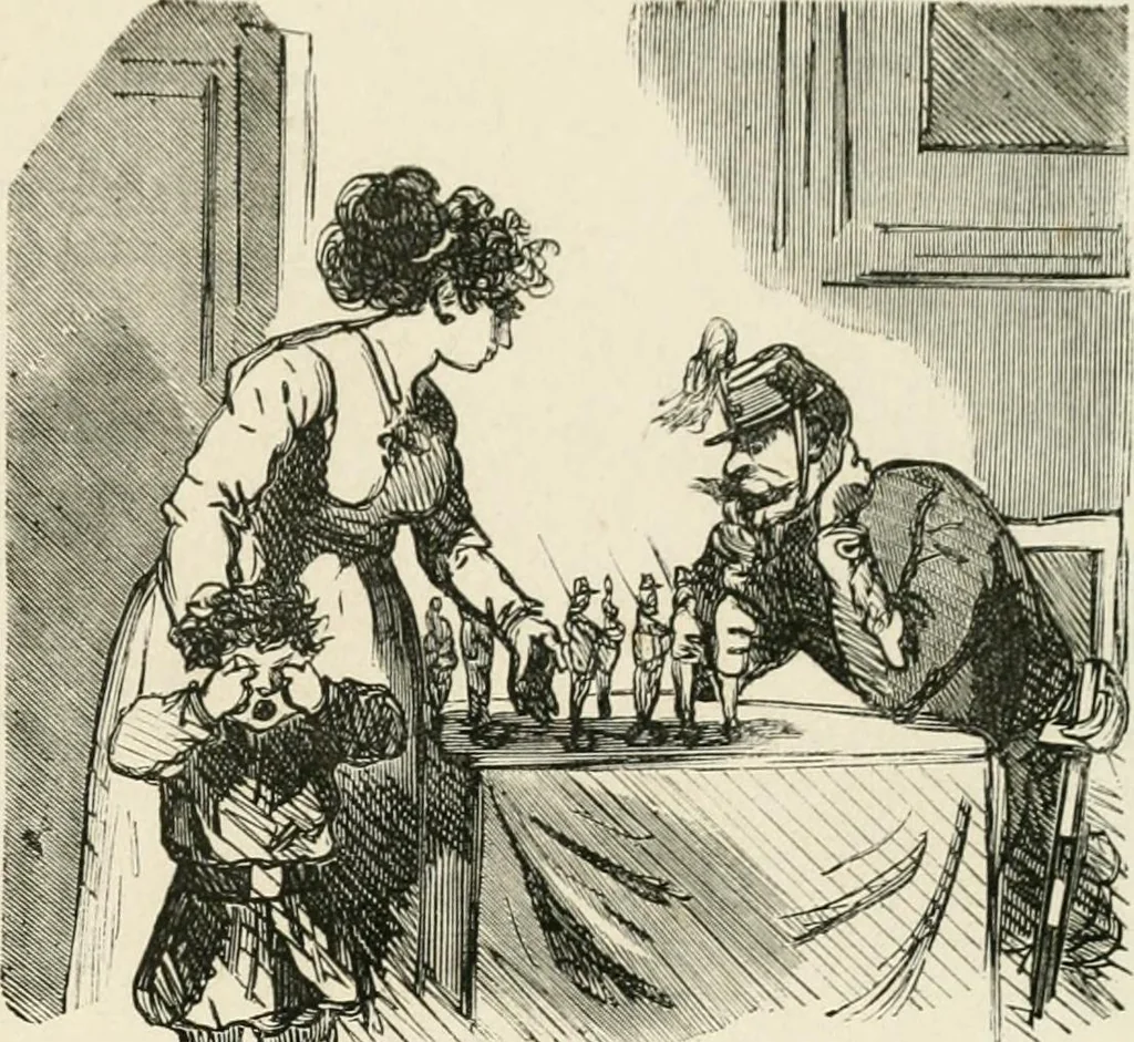 An illustration from Cham, 1853, leaf 206