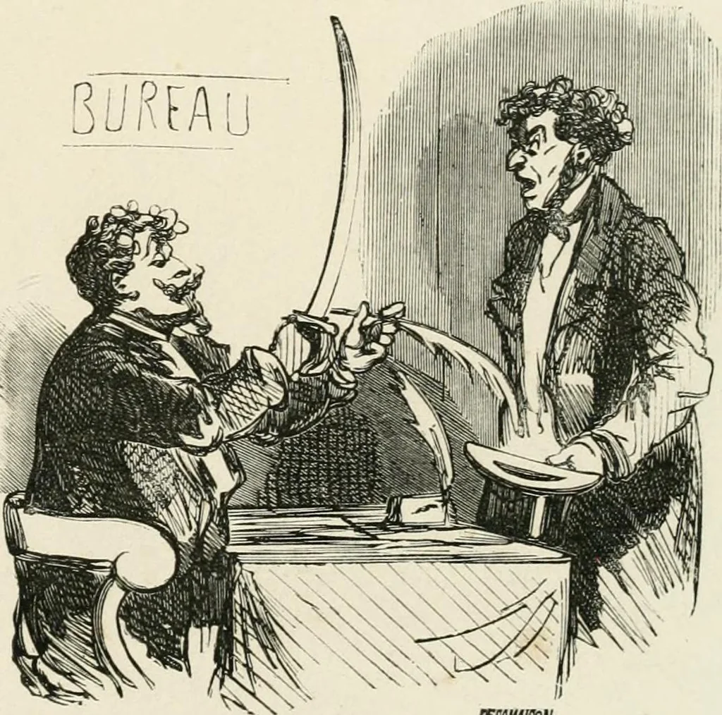 An illustration from Cham, 1853, leaf 206