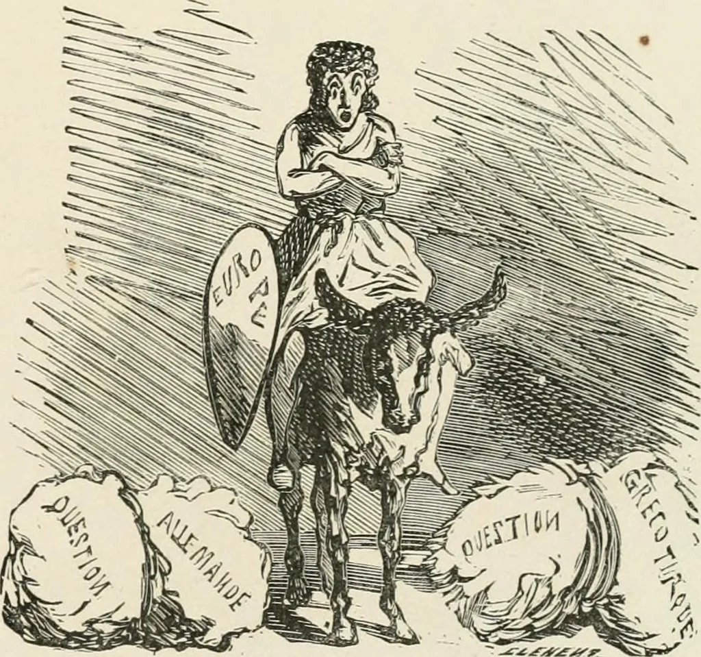 An illustration from Cham, 1853, leaf 210