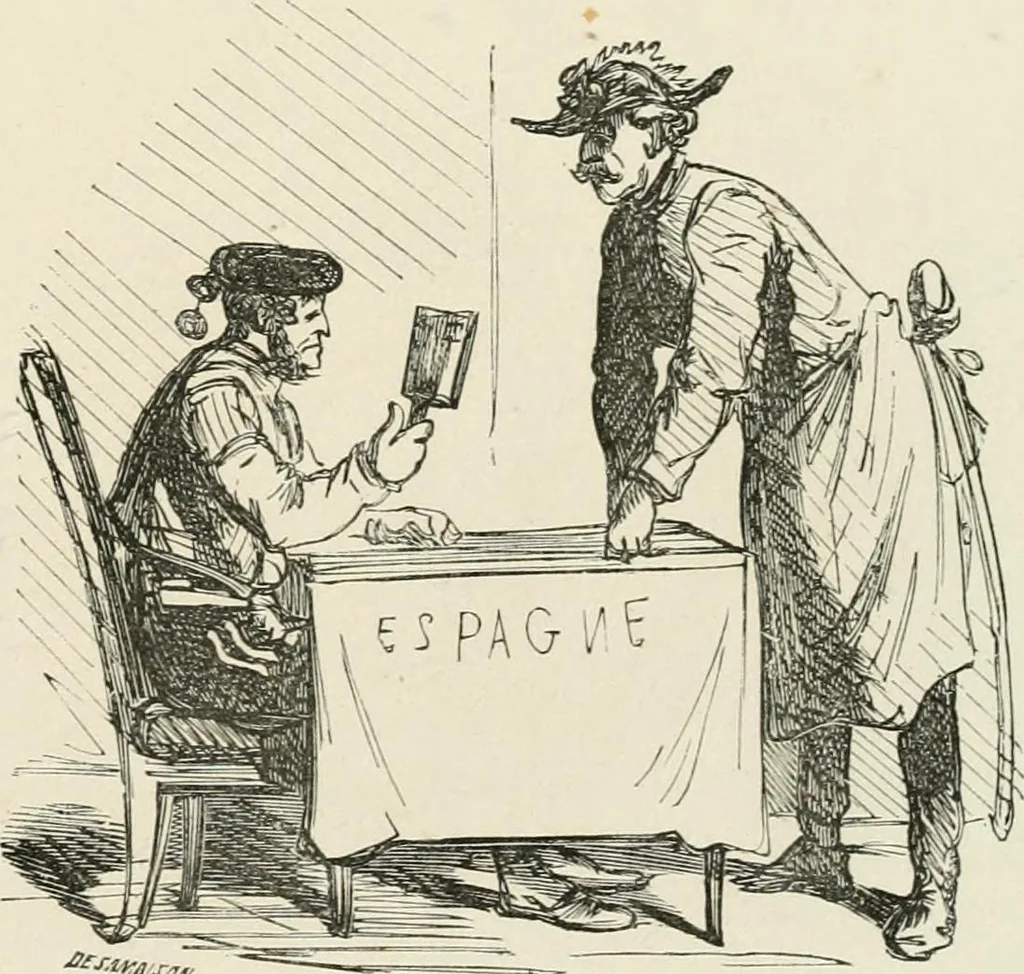 An illustration from Cham, 1853, leaf 212