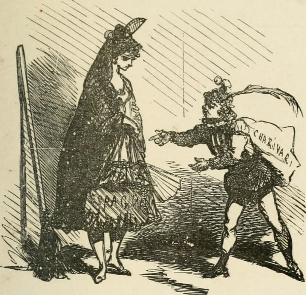 An illustration from Cham, 1853, leaf 216