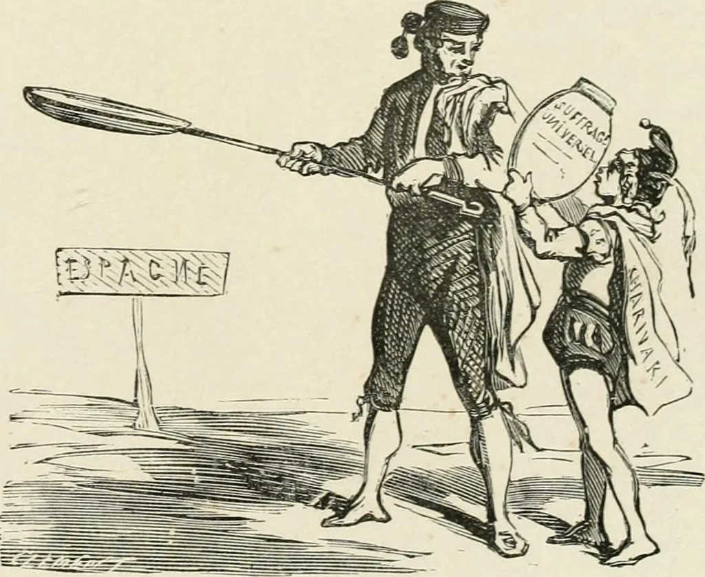 An illustration from Cham, 1853, leaf 216