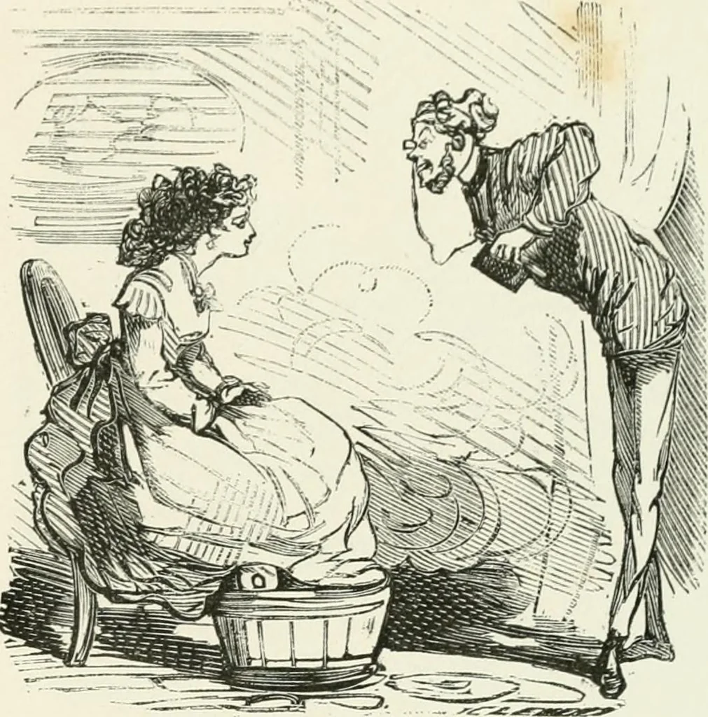 An illustration from Cham, 1853, leaf 222