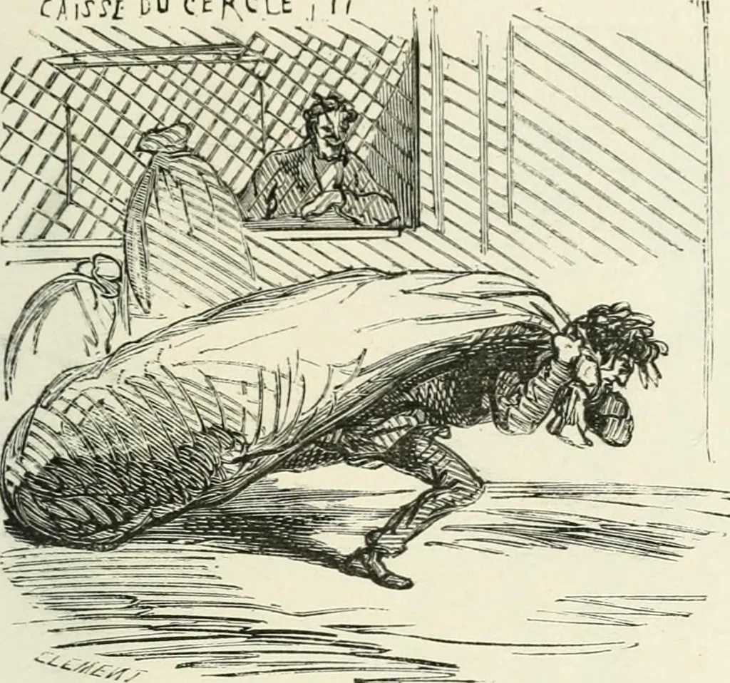 An illustration from Cham, 1853, leaf 232