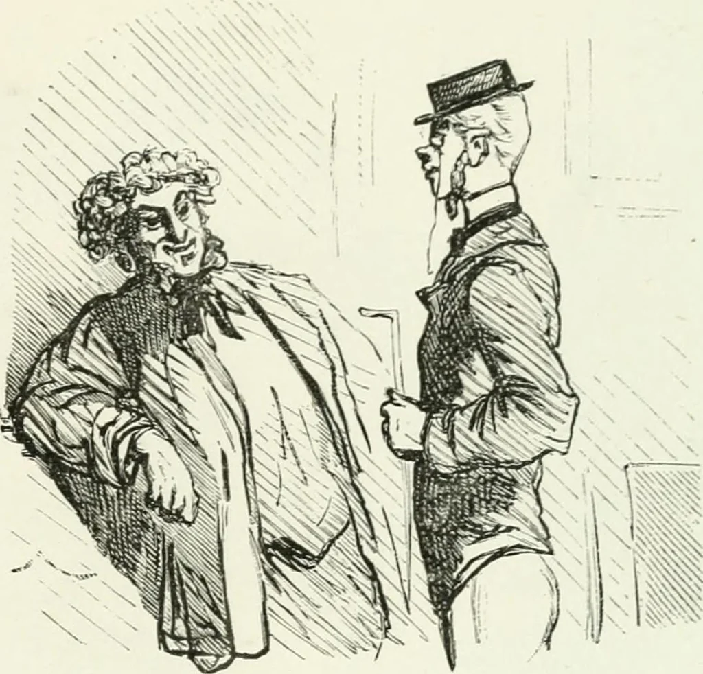 An illustration from Cham, 1853, leaf 234