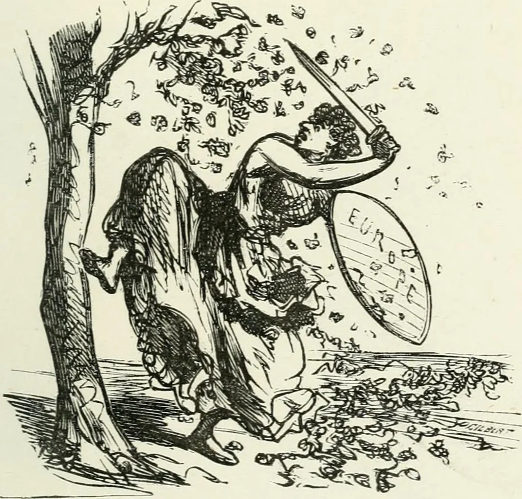 An illustration from Cham, 1853, leaf 234