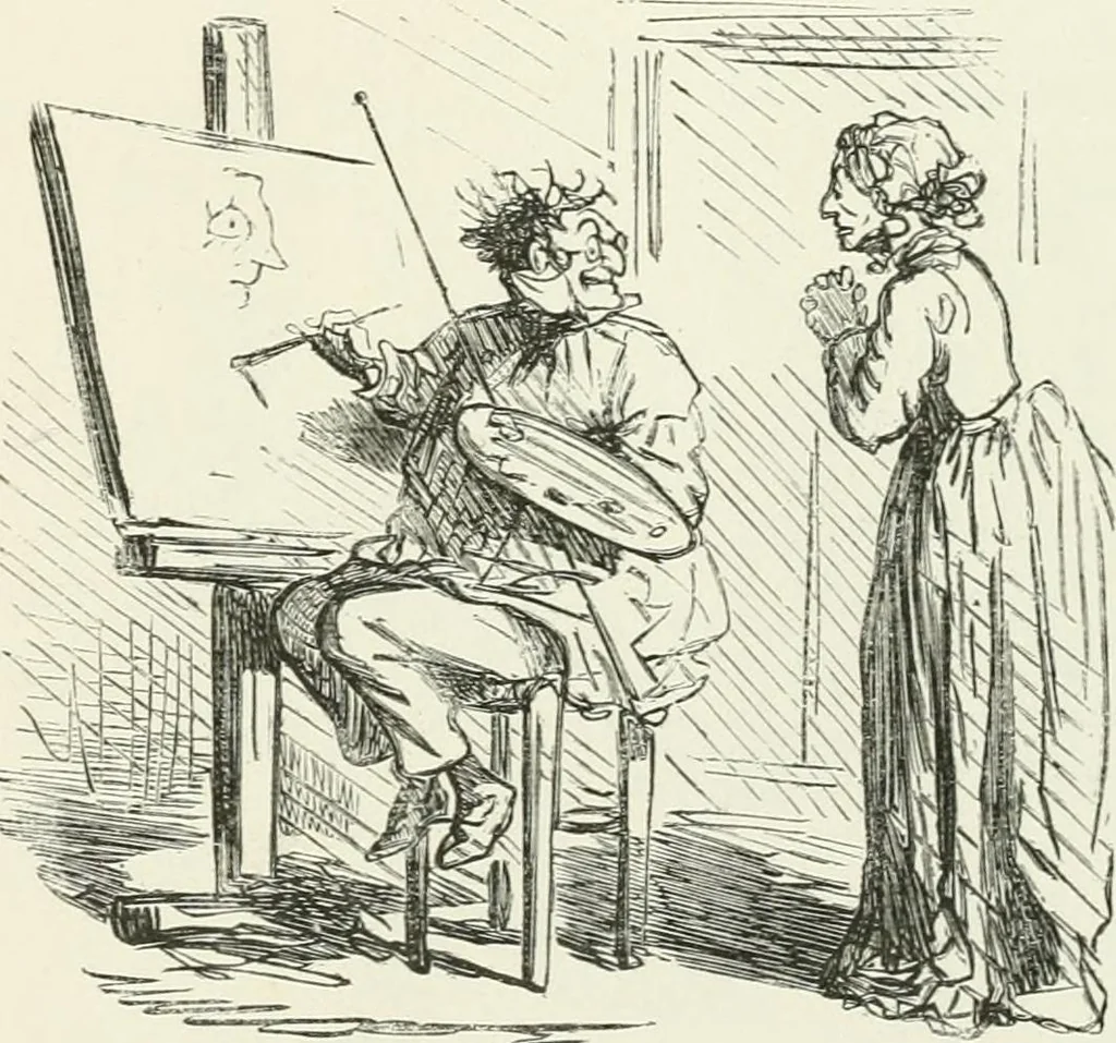 An illustration from Cham, 1853, leaf 240