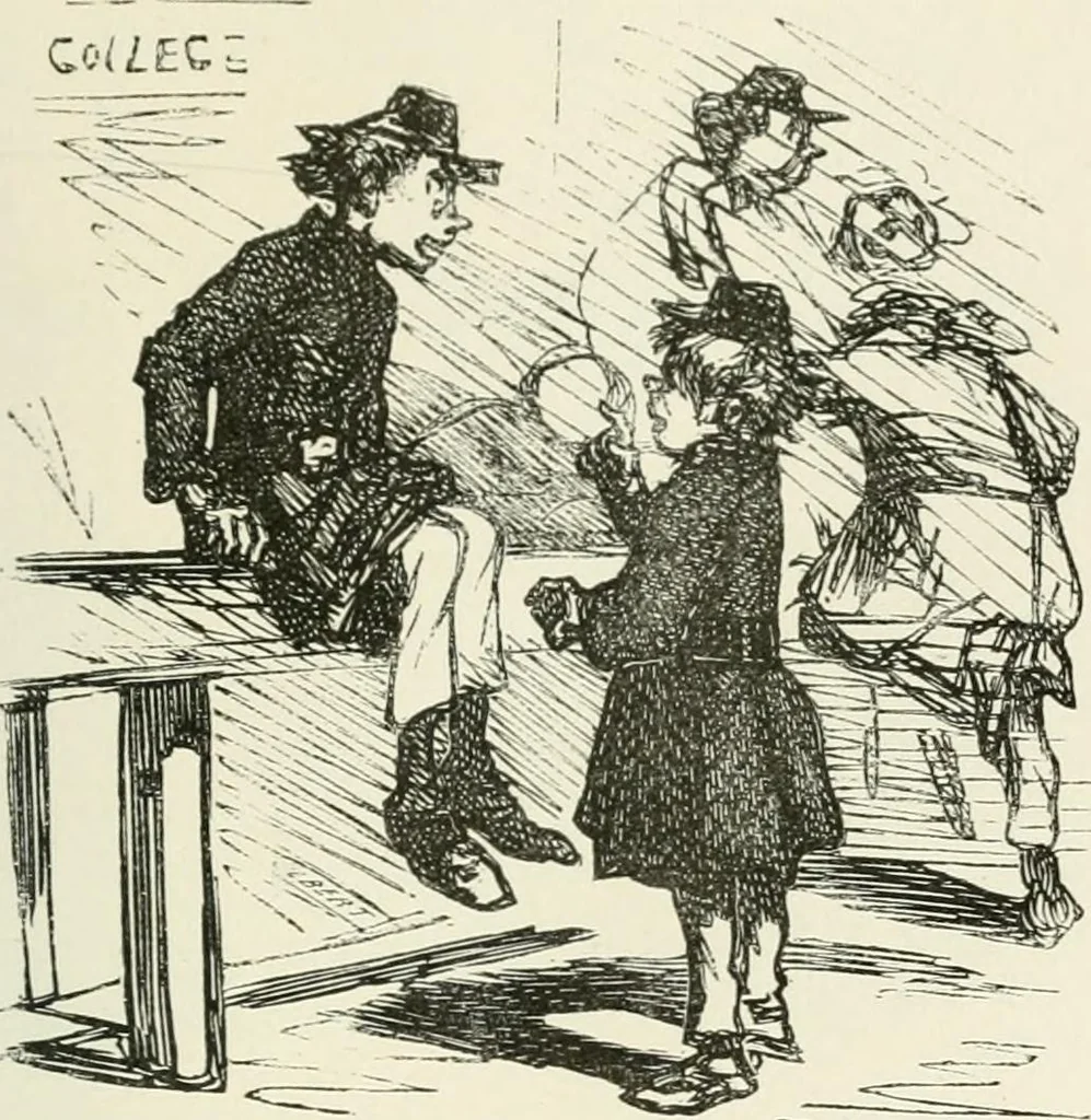 An illustration from Cham, 1853, leaf 242