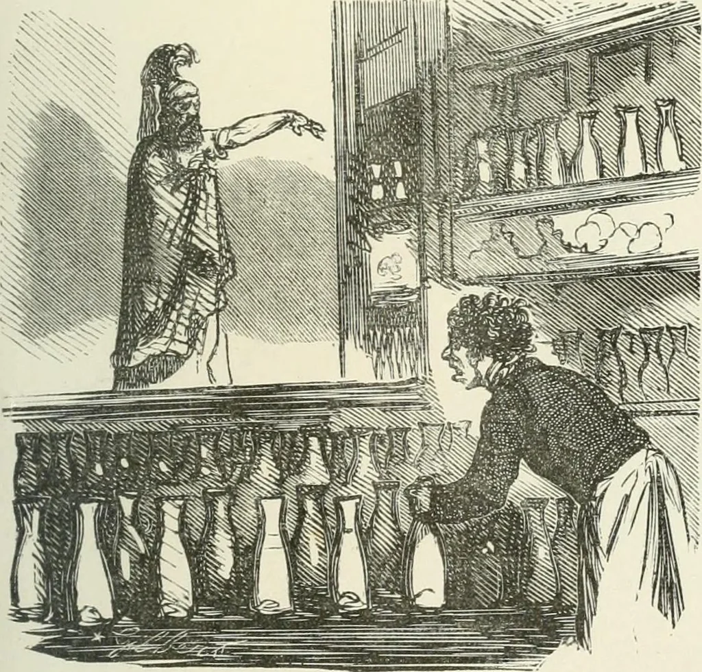 An illustration from Cham, 1853, leaf 244