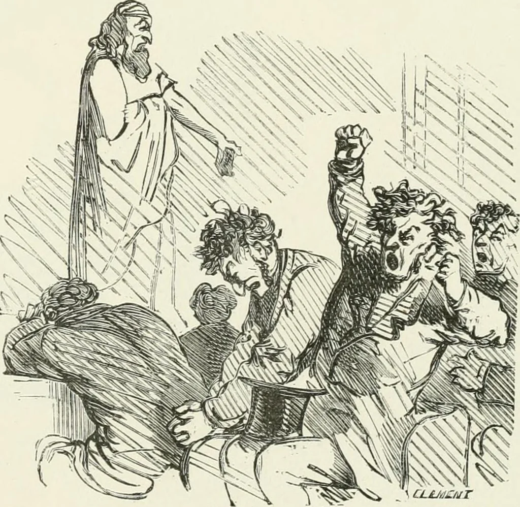 An illustration from Cham, 1853, leaf 244