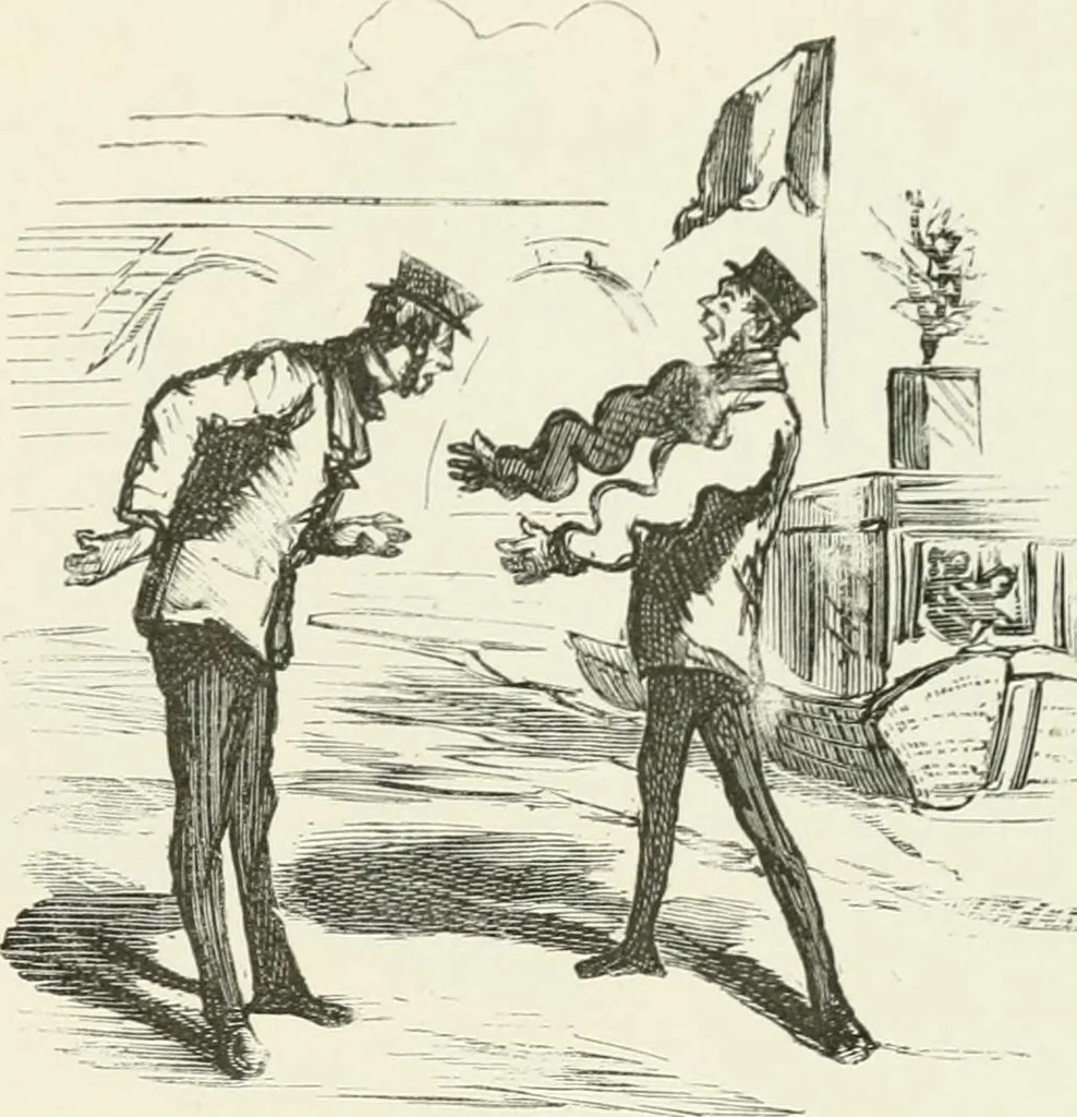 An illustration from Cham, 1853, leaf 250