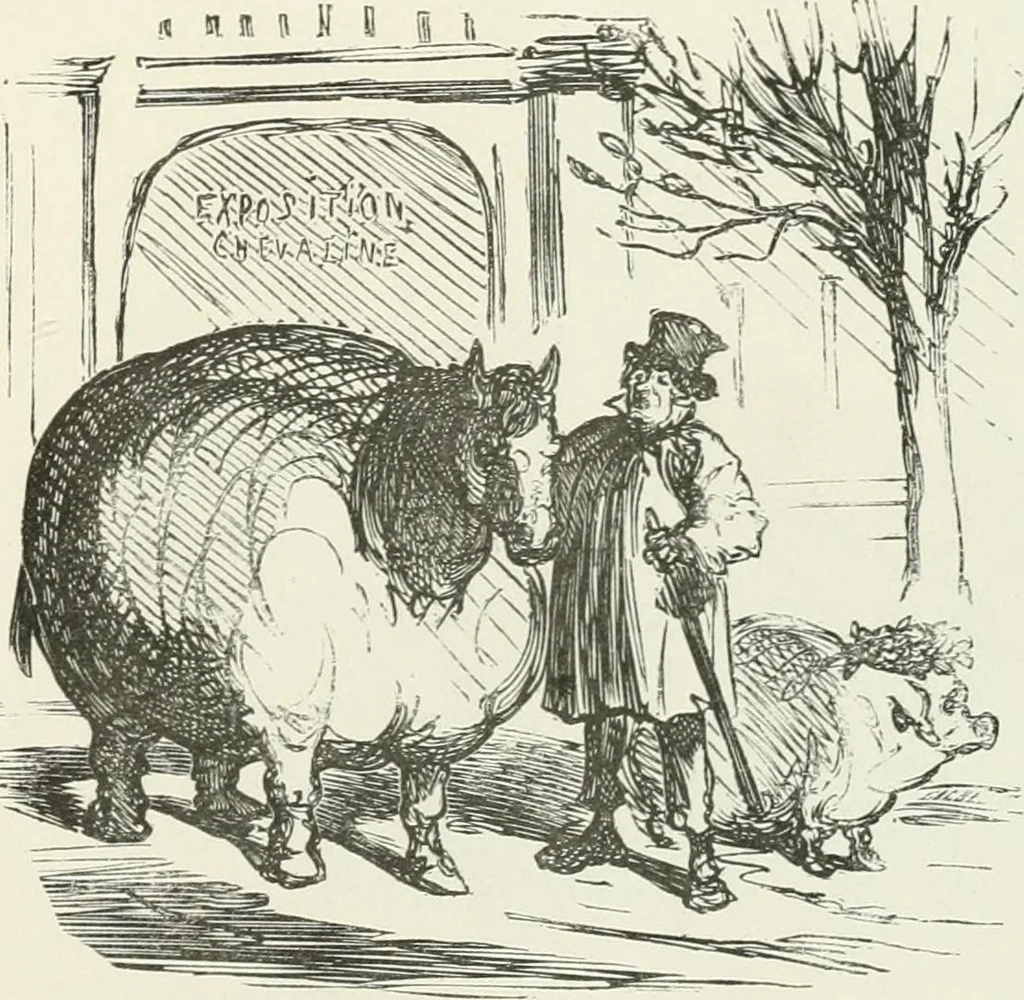 An illustration from Cham, 1853, leaf 252