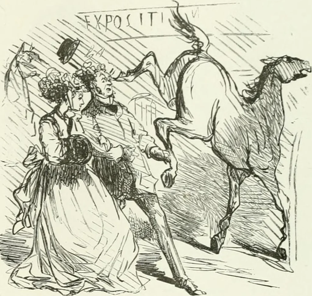 An illustration from Cham, 1853, leaf 254