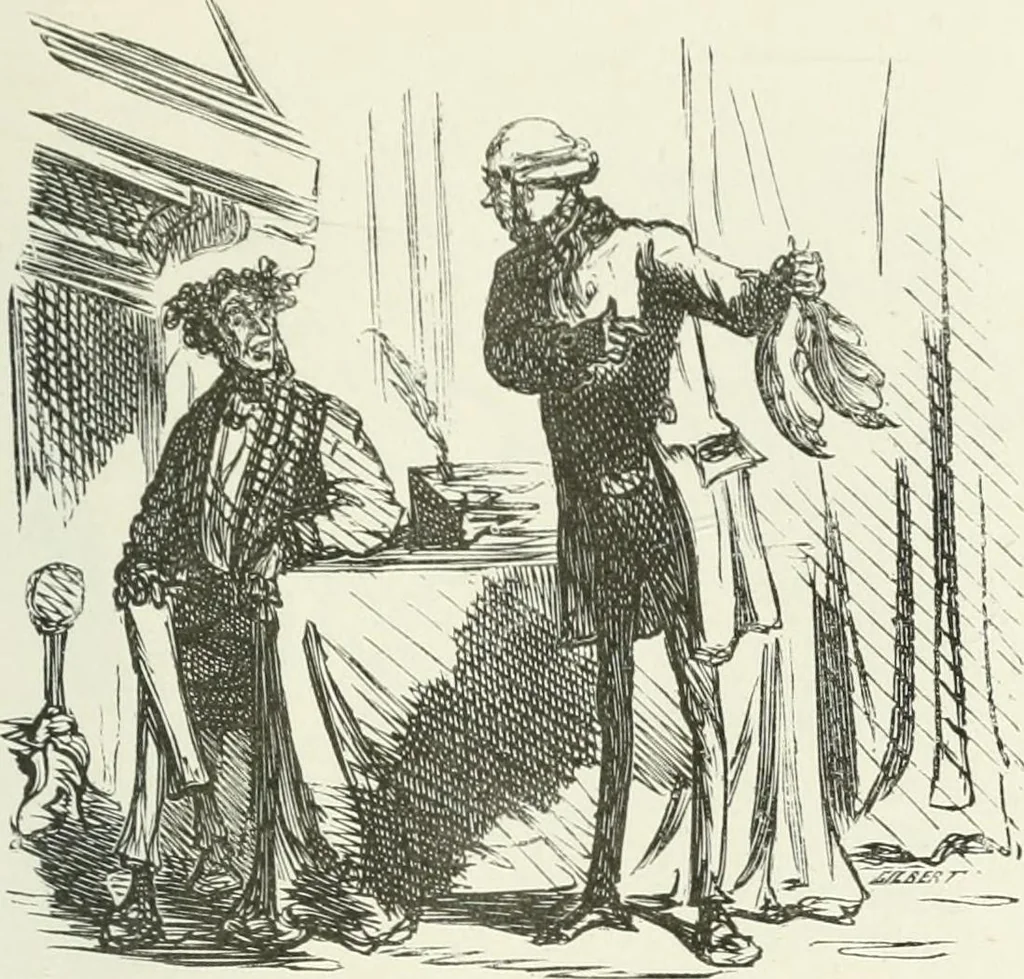 An illustration from Cham, 1853, leaf 256