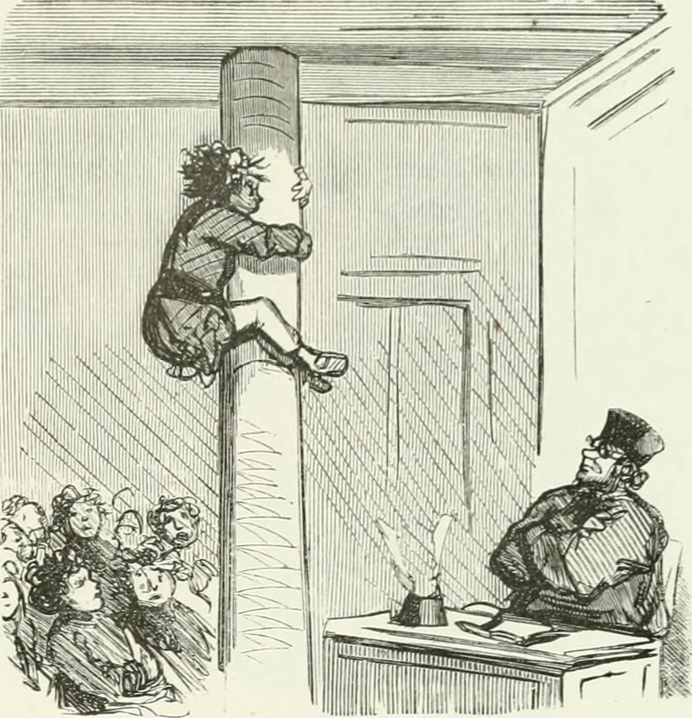 An illustration from Cham, 1853, leaf 258