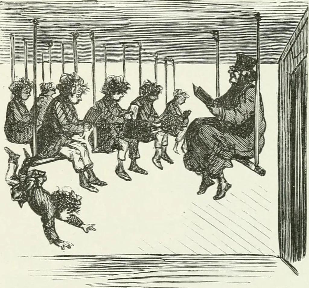An illustration from Cham, 1853, leaf 258