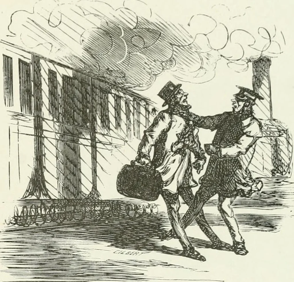 An illustration from Cham, 1853, leaf 262