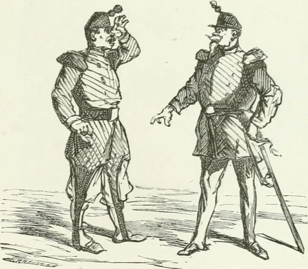 An illustration from Cham, 1853, leaf 264