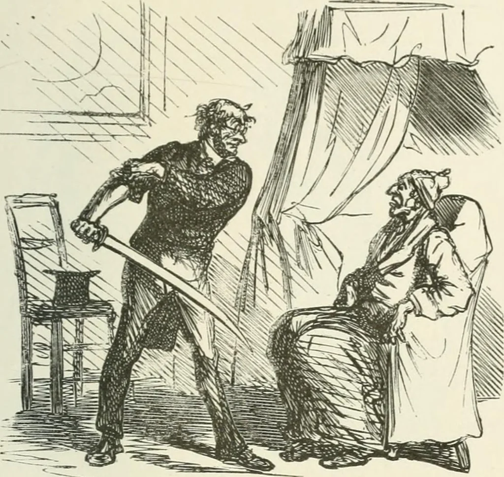 An illustration from Cham, 1853, leaf 268