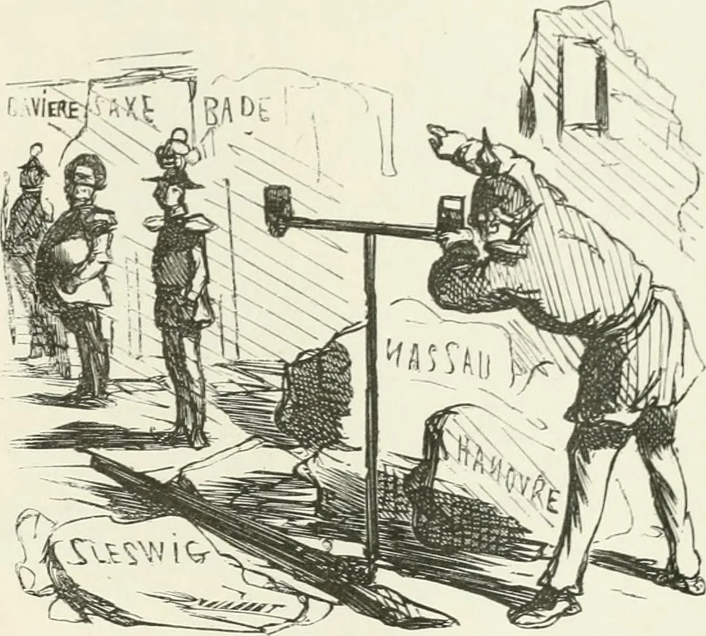 An illustration from Cham, 1853, leaf 268