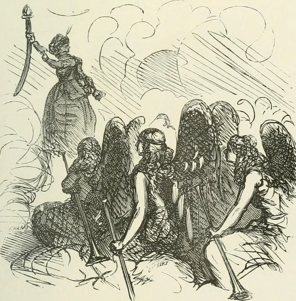 An illustration from Cham, 1853, leaf 270