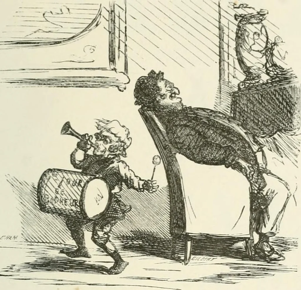 An illustration from Cham, 1853, leaf 272