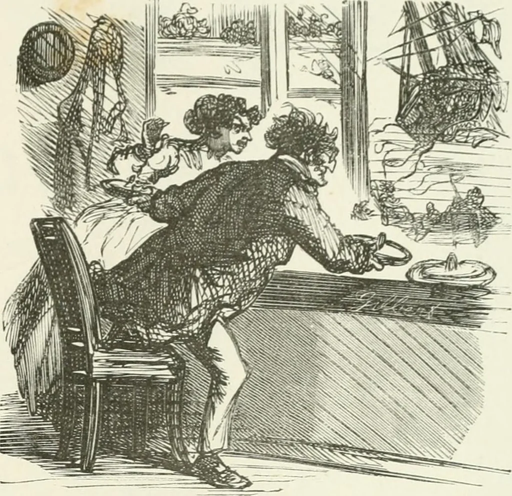 An illustration from Cham, 1853, leaf 272