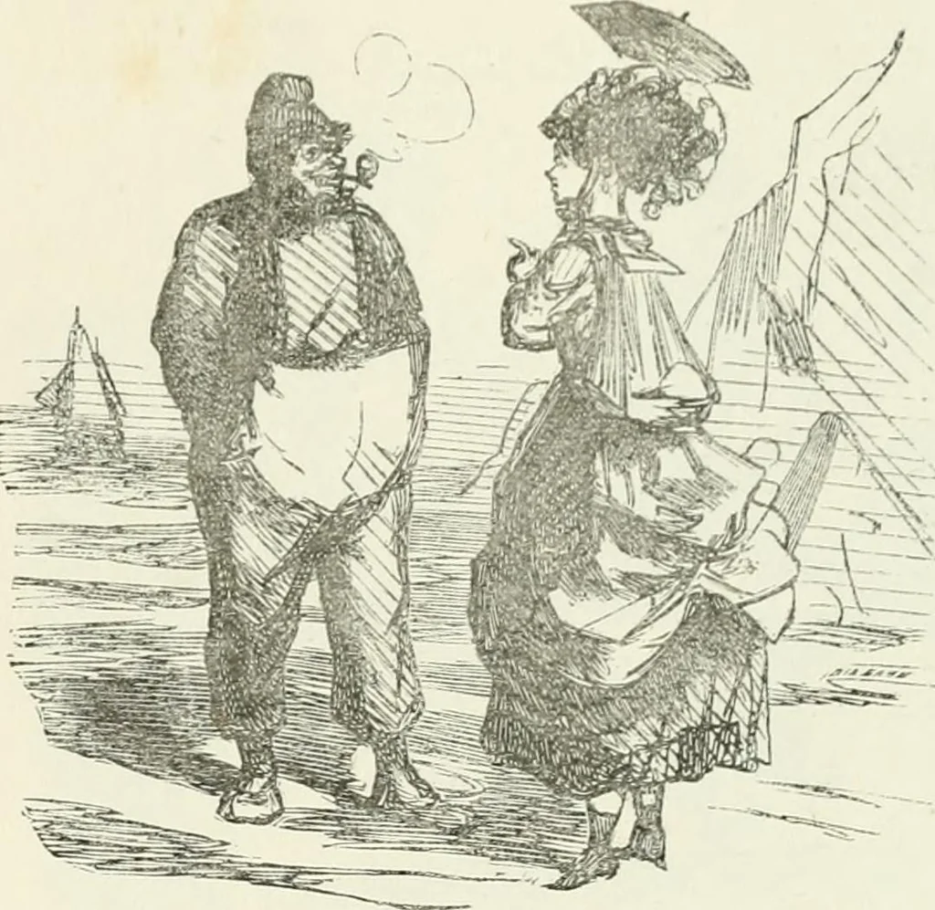 An illustration from Cham, 1853, leaf 276