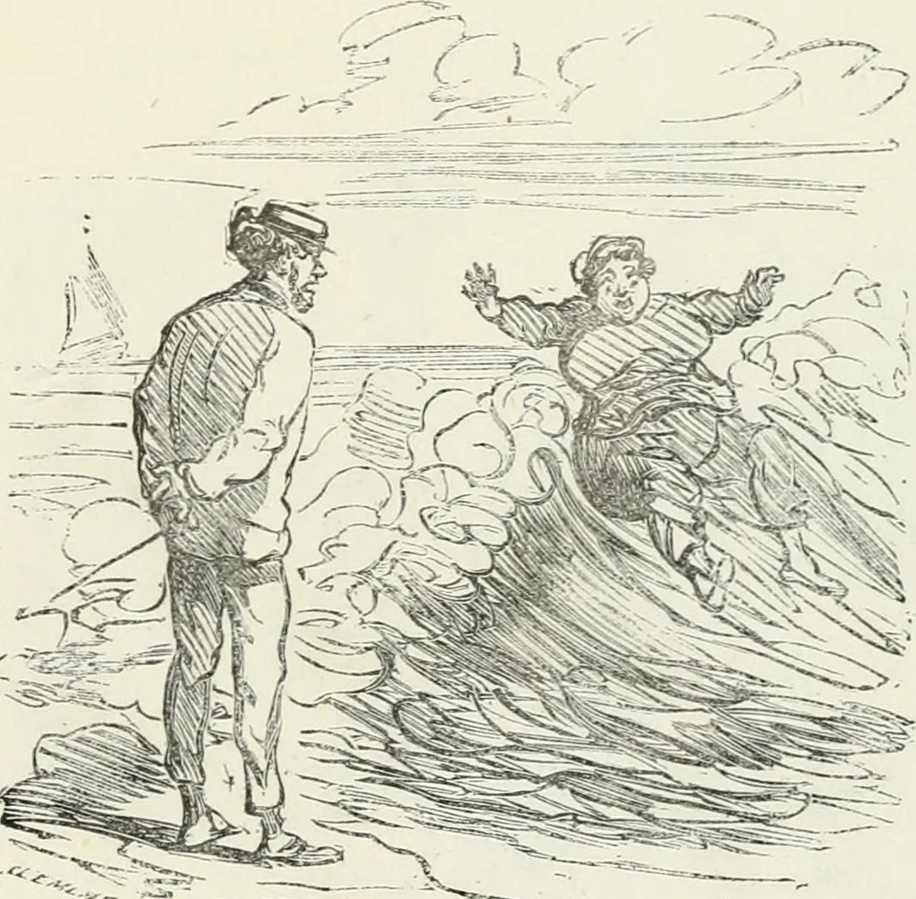 An illustration from Cham, 1853, leaf 276