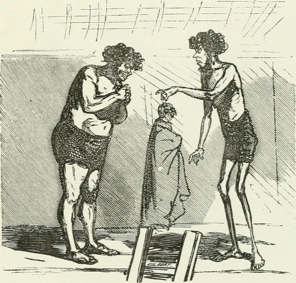 An illustration from Cham, 1853, leaf 278