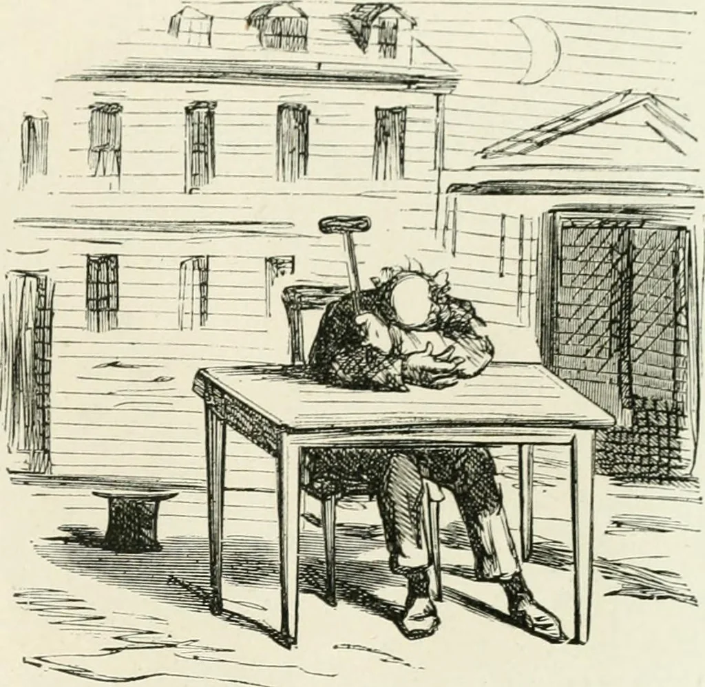 An illustration from Cham, 1853, leaf 28