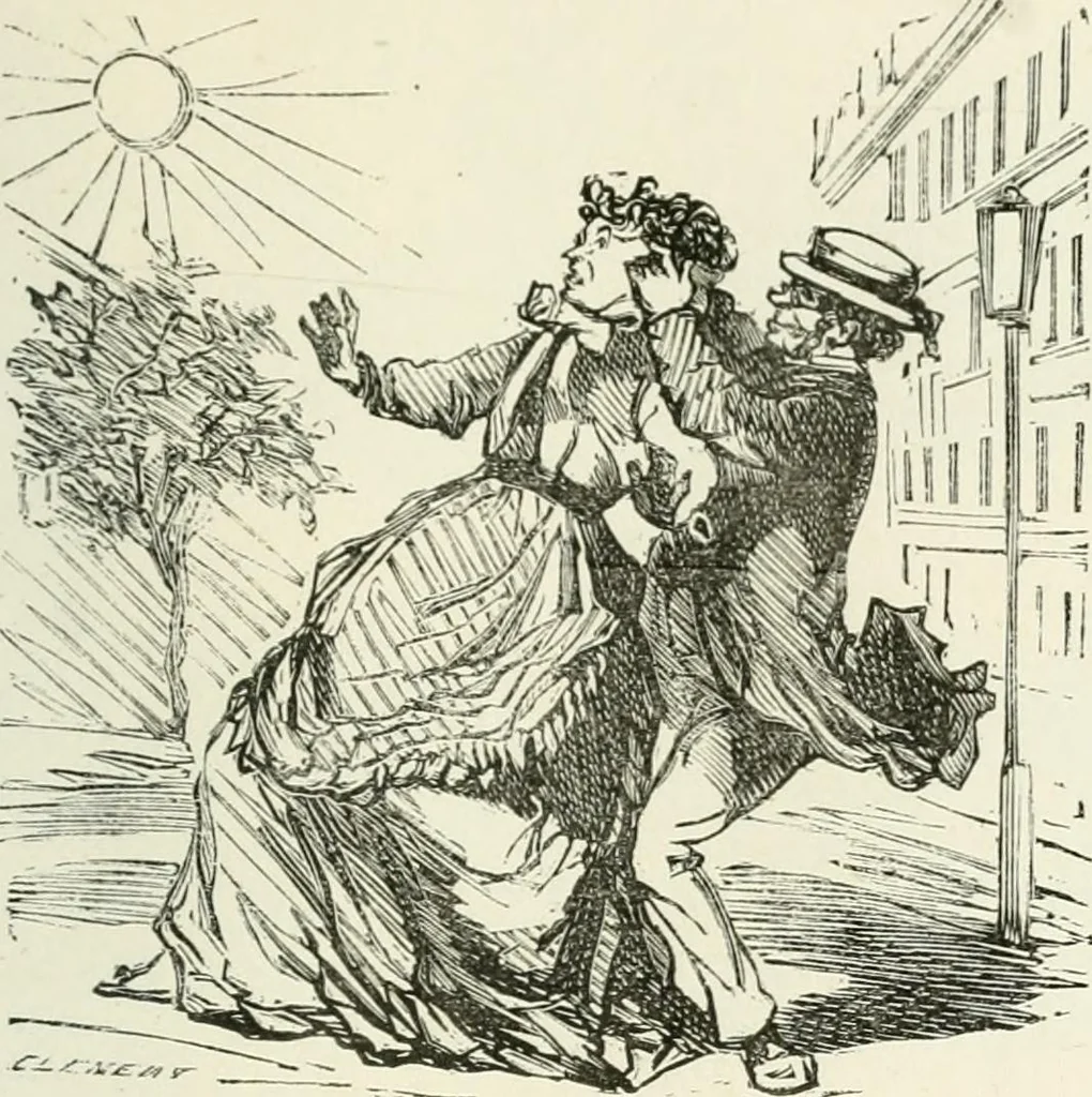 An illustration from Cham, 1853, leaf 280