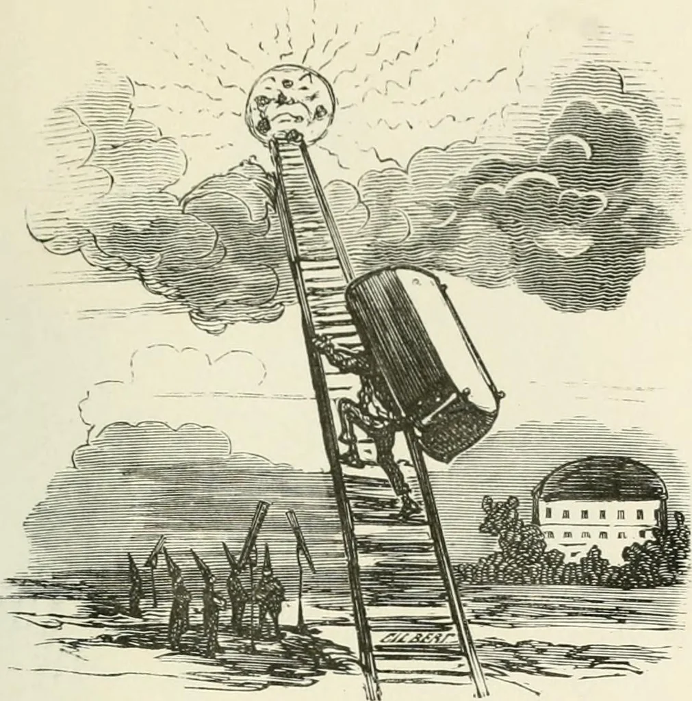 An illustration from Cham, 1853, leaf 282