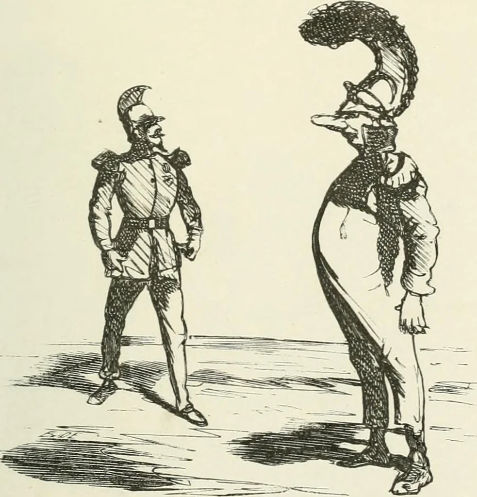 An illustration from Cham, 1853, leaf 282