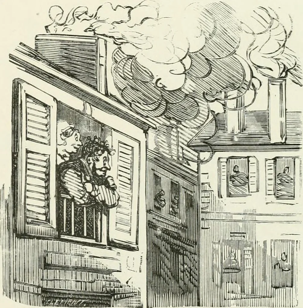 An illustration from Cham, 1853, leaf 282