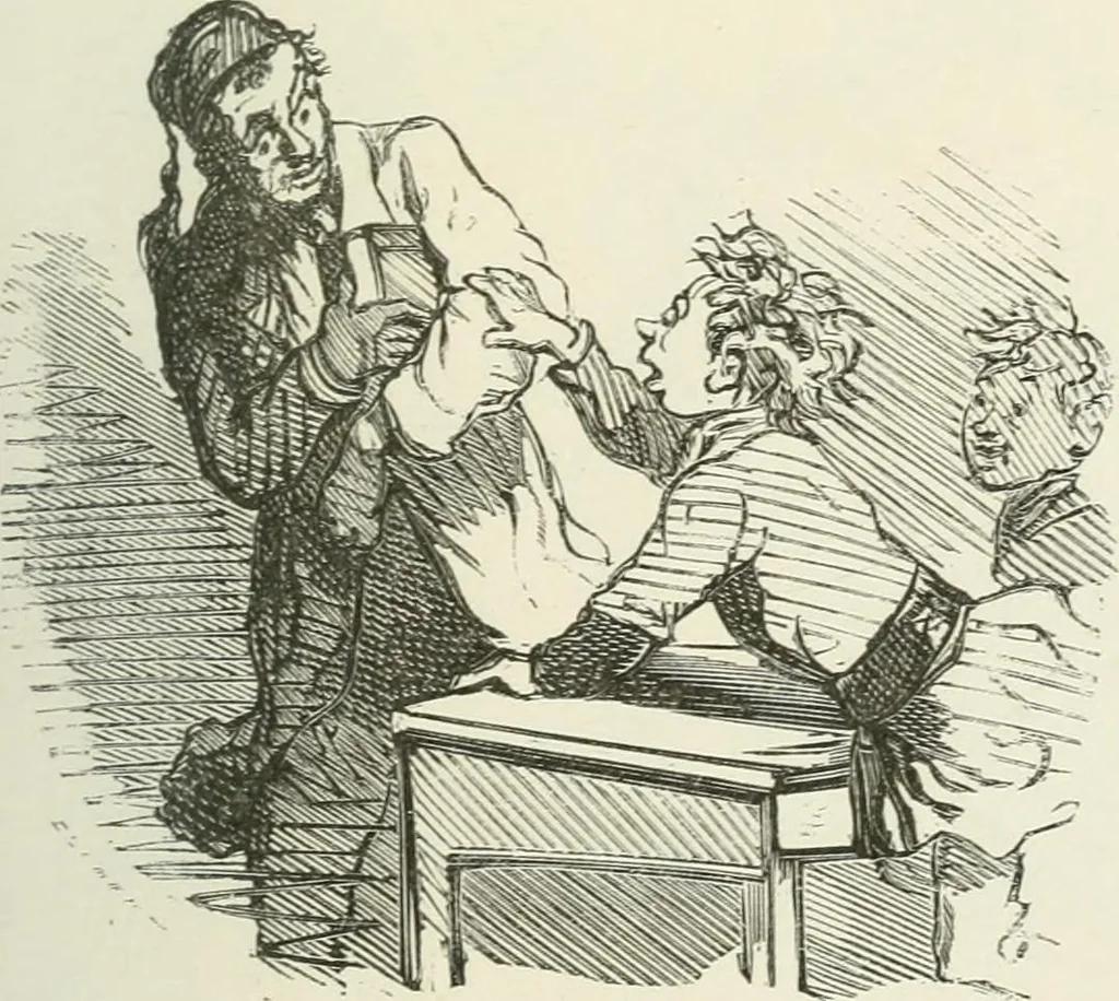 An illustration from Cham, 1853, leaf 284