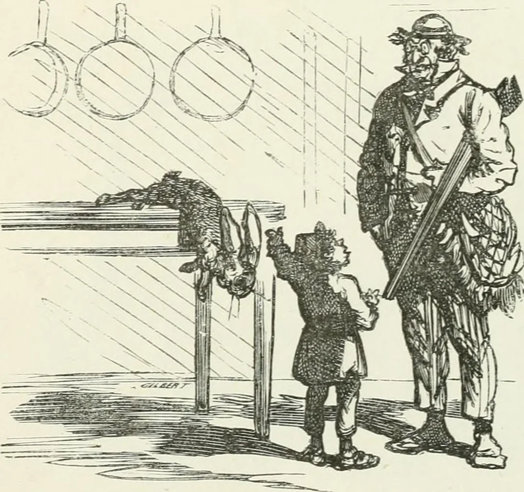 An illustration from Cham, 1853, leaf 284