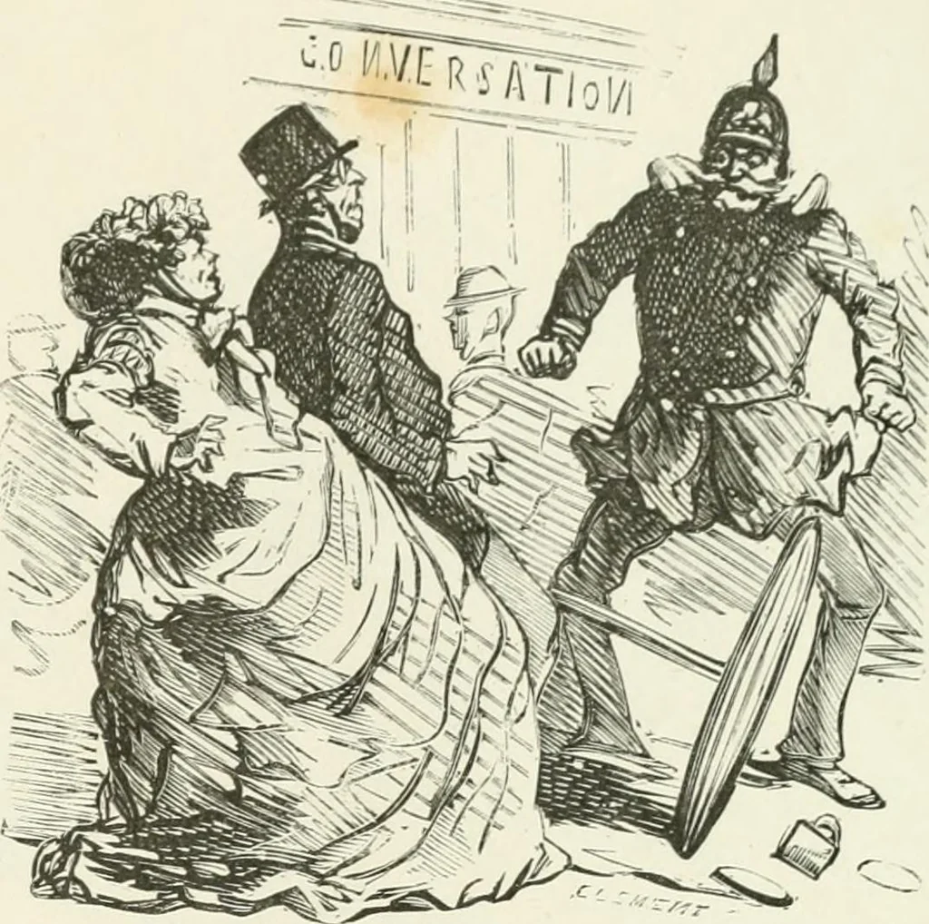 An illustration from Cham, 1853, leaf 290