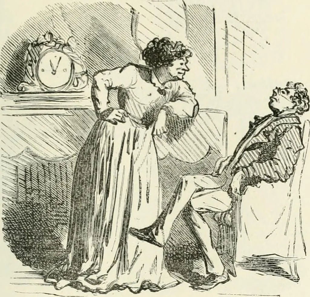 An illustration from Cham, 1853, leaf 296