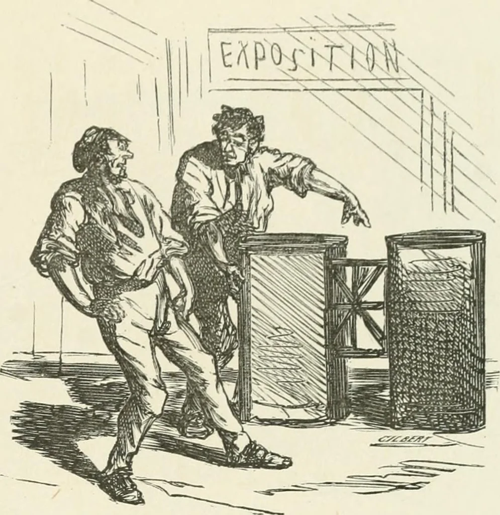 An illustration from Cham, 1853, leaf 304