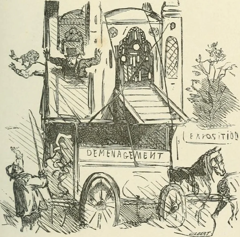 An illustration from Cham, 1853, leaf 304