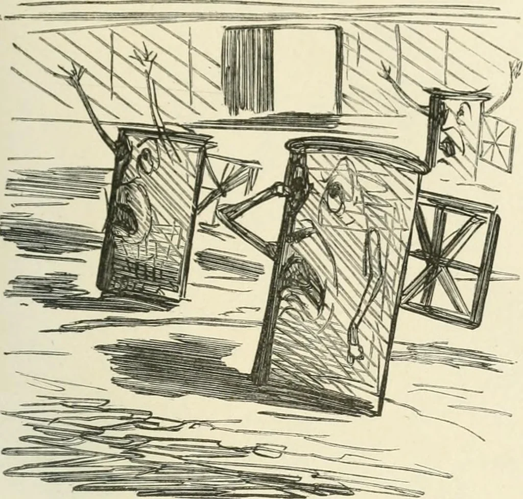 An illustration from Cham, 1853, leaf 306