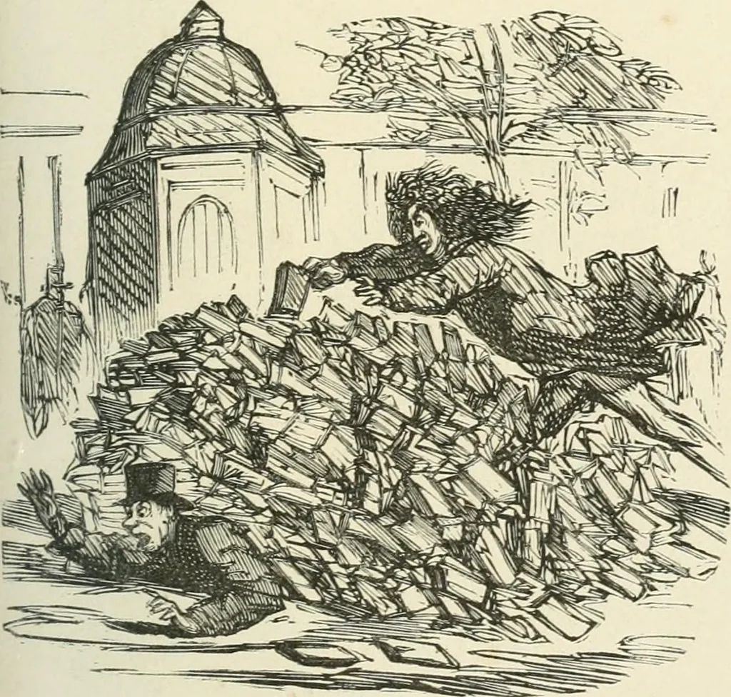 An illustration from Cham, 1853, leaf 306