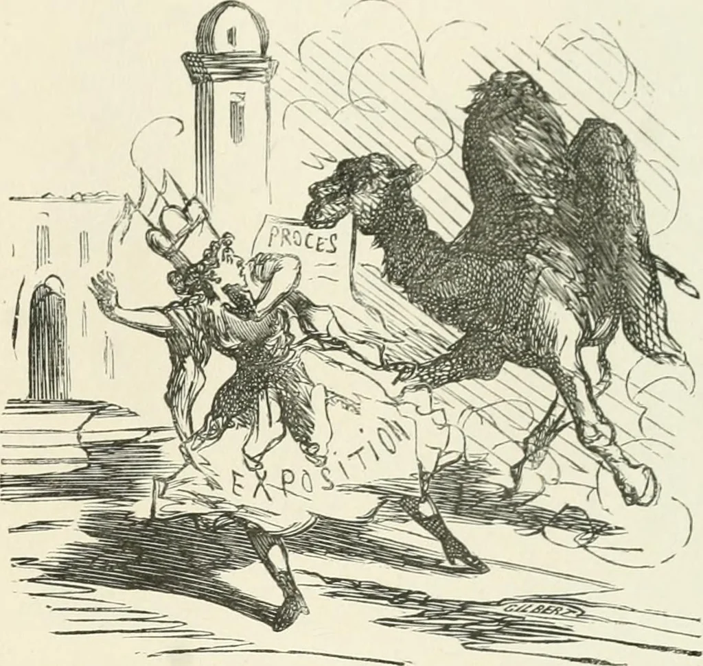 An illustration from Cham, 1853, leaf 308