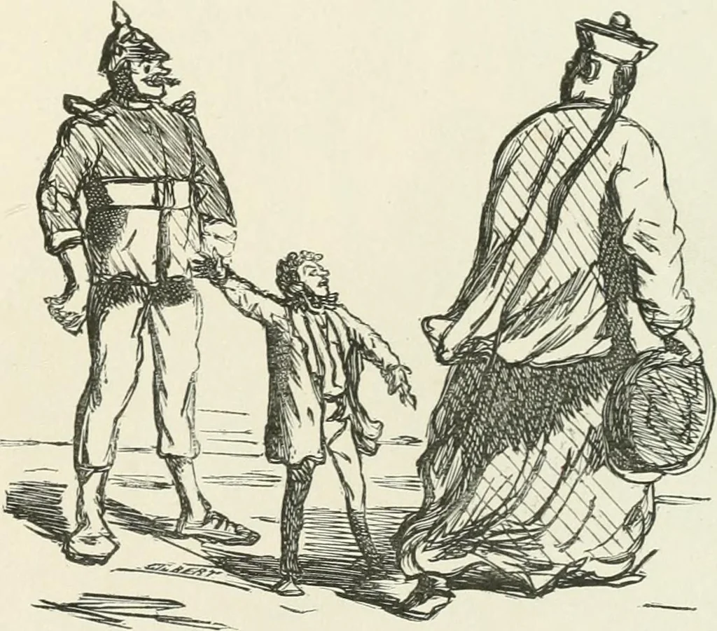 An illustration from Cham, 1853, leaf 308