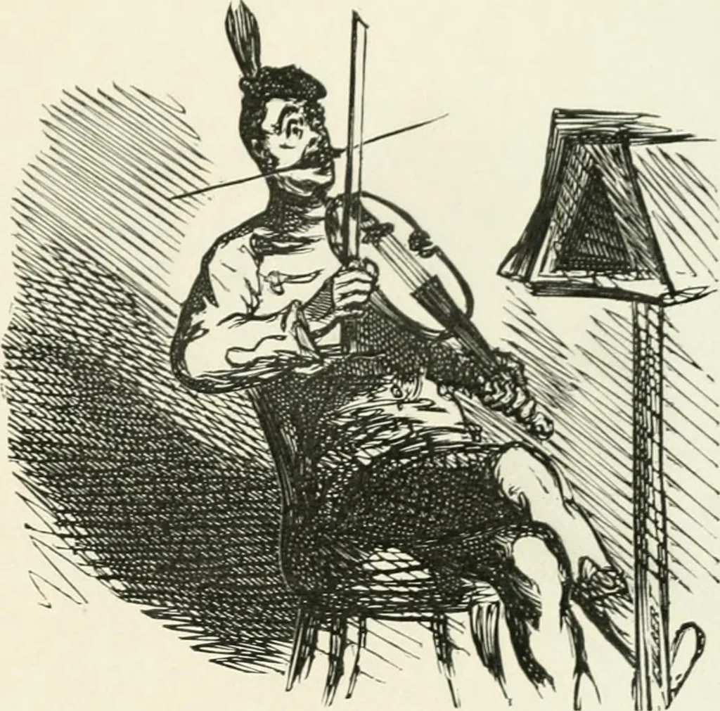 An illustration from Cham, 1853, leaf 310
