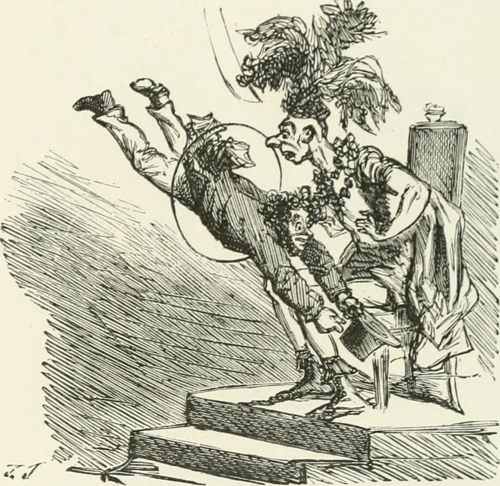 An illustration from Cham, 1853, leaf 316