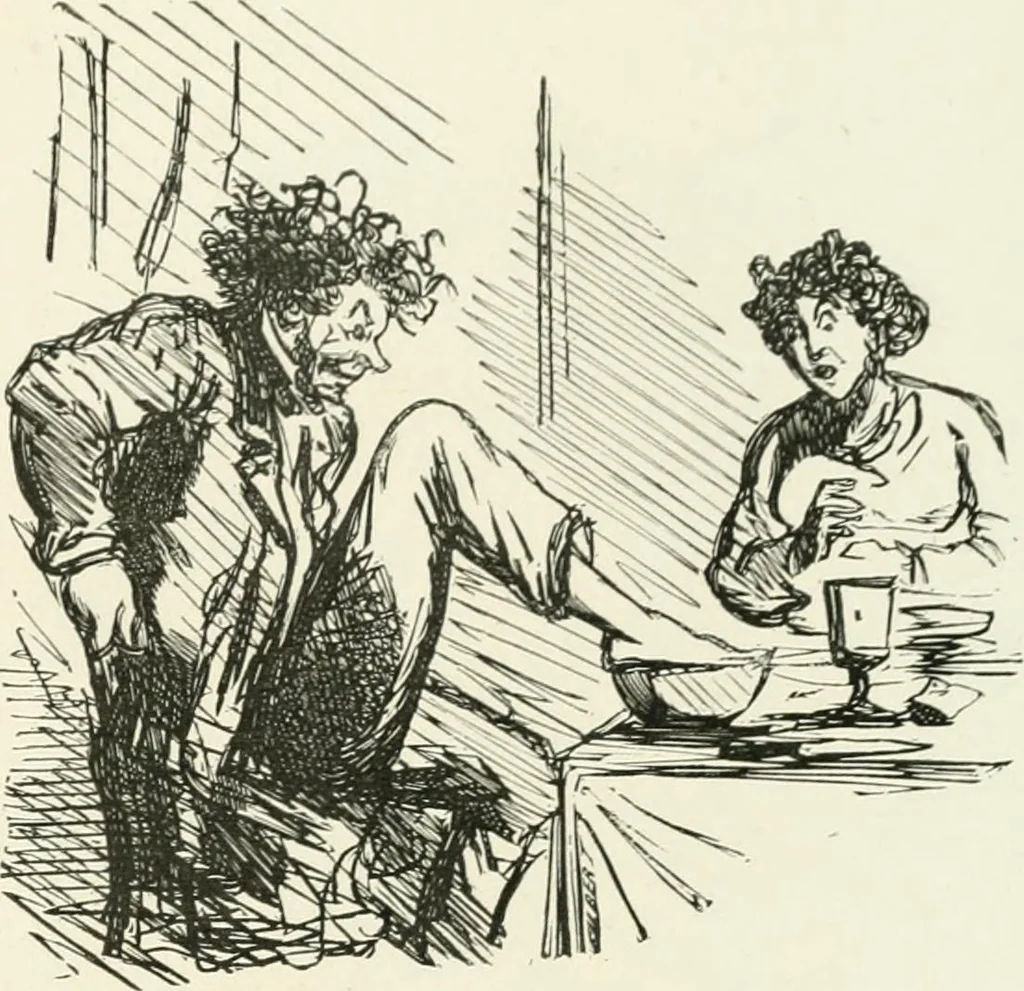 An illustration from Cham, 1853, leaf 318