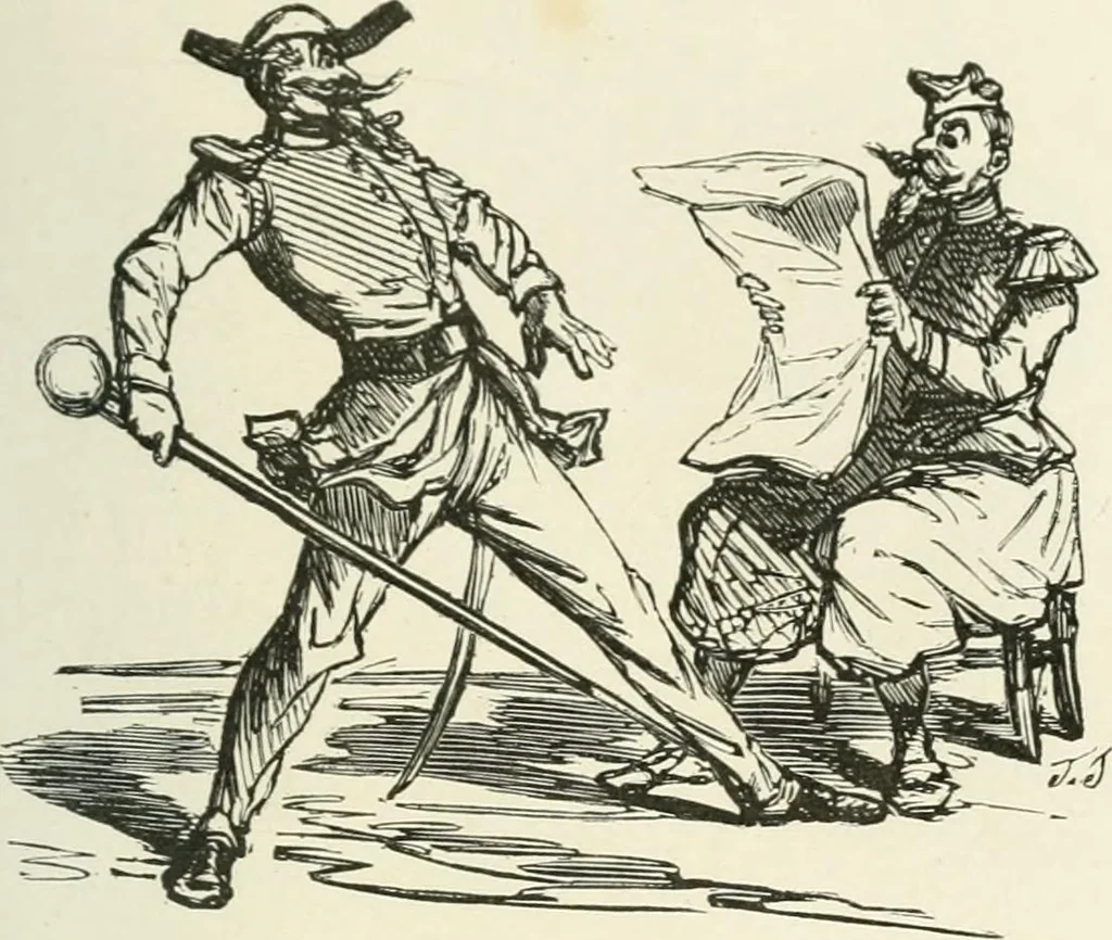 An illustration from Cham, 1853, leaf 320